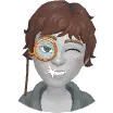 v