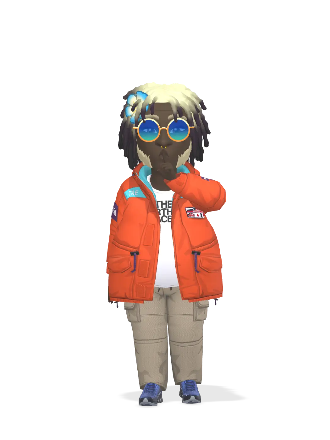 Snapchat profile picture for @flushed