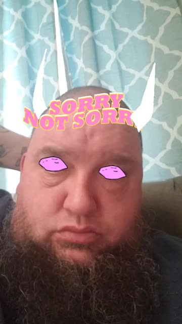 Preview for a Spotlight video that uses the Sorry not sorry Lens