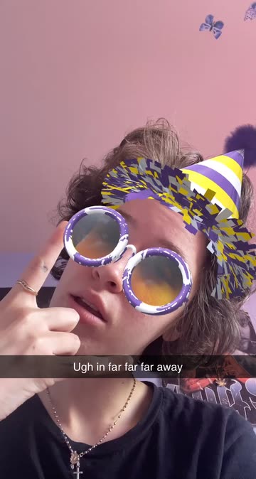 Preview for a Spotlight video that uses the Birthday Countdown Lens
