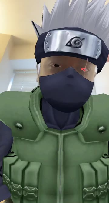Preview for a Spotlight video that uses the Kakashi Hatake Lens