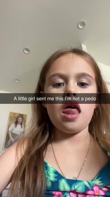 A little girl sent me this I’m not a pedo | Spotlight