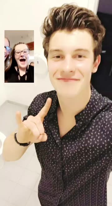 Preview for a Spotlight video that uses the ft shawn mendes Lens
