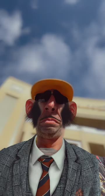 Preview for a Spotlight video that uses the Monkey Business Lens