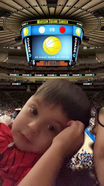 Preview for a Spotlight video that uses the Basketball Stadium Lens