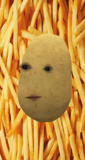 Preview for a Spotlight video that uses the Potatoes 3D Lens