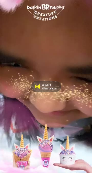 Preview for a Spotlight video that uses the BR Unicorn Lens
