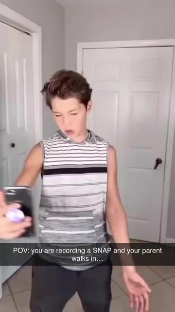Spotlight content by a Snapchat user