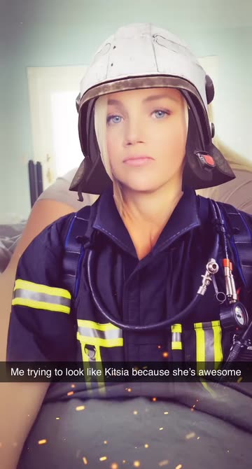 Preview for a Spotlight video that uses the Firefighter Lens