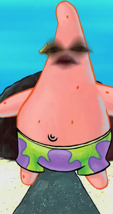 Preview for a Spotlight video that uses the Patrick Star Lens