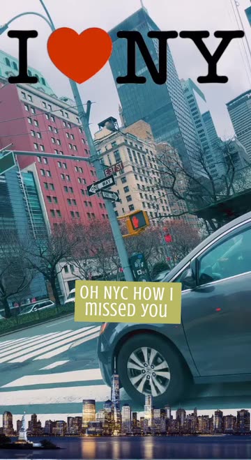 Preview for a Spotlight video that uses the I LOVE NEW YORK Lens