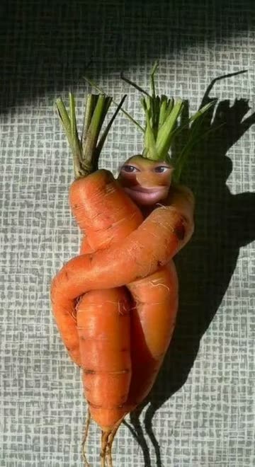 Preview for a Spotlight video that uses the funny carrot Lens