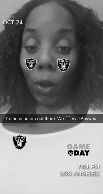 Preview for a Spotlight video that uses the raiders vhs Lens