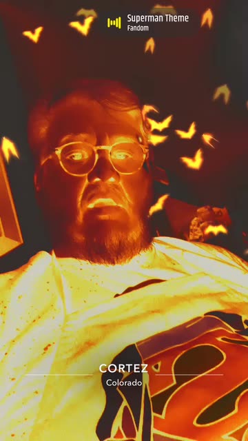 Preview for a Spotlight video that uses the Halloween Bats Lens