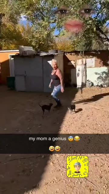Spotlight content by a Snapchat user