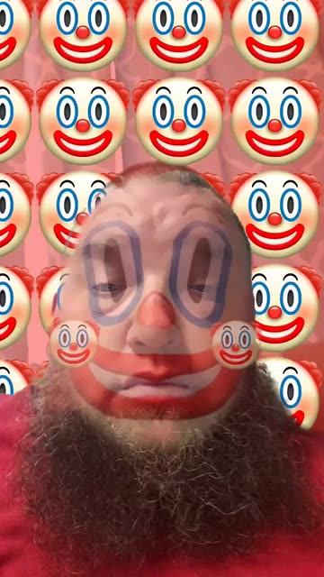 Preview for a Spotlight video that uses the Clown Check Lens