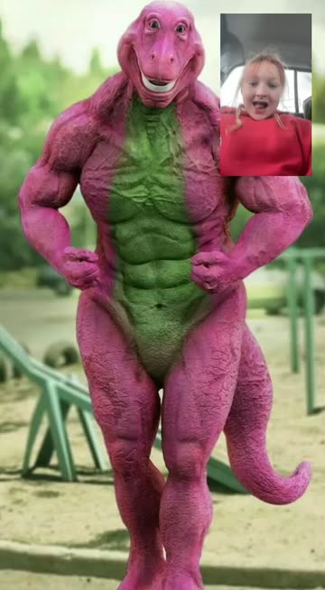 Preview for a Spotlight video that uses the Buff Barney Lens