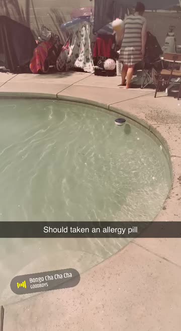 Preview for a Spotlight video that uses the Allergy Season Lens
