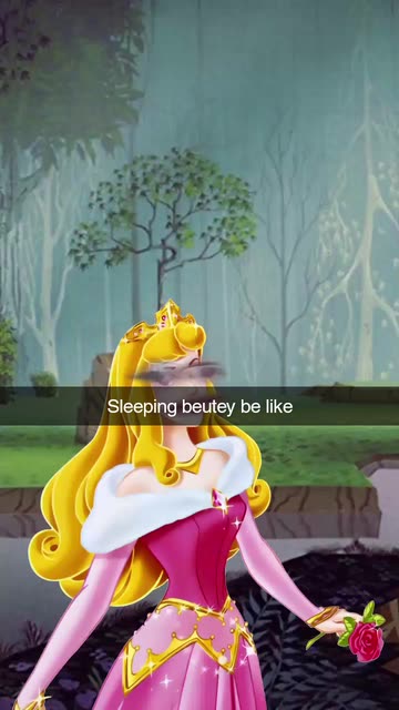 Preview for a Spotlight video that uses the Sleeping Beauty Lens