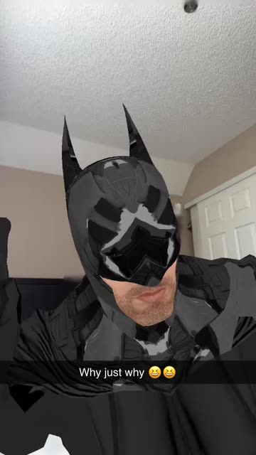 Preview for a Spotlight video that uses the batman Lens