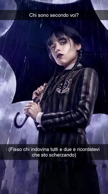 Preview for a Spotlight video that uses the WEDNESDAY ADDAMS Lens