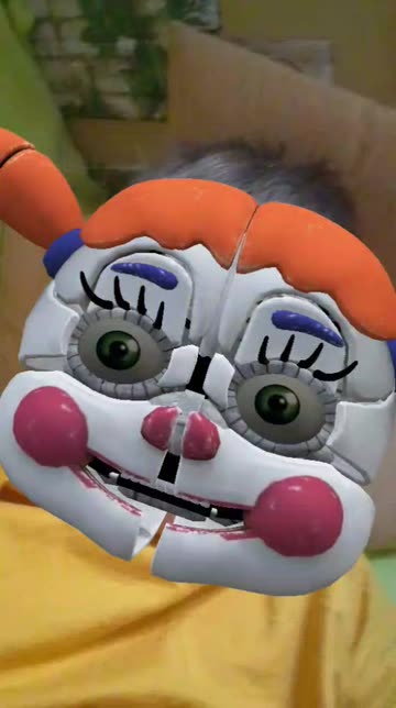 Preview for a Spotlight video that uses the fnaf circus baby Lens