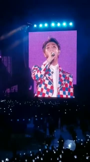 Preview for a Spotlight video that uses the BTS CONCERT Lens