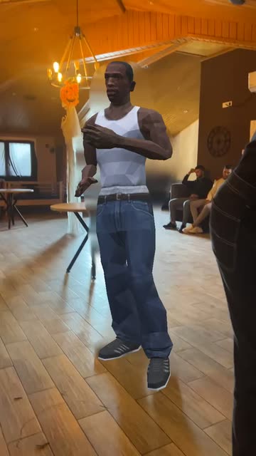 Preview for a Spotlight video that uses the cj body Lens