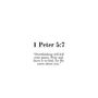 firstpeter 5_7