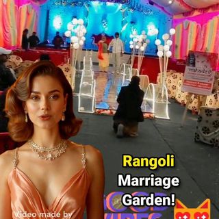 Rangoli Garden Sagar 💒🎂