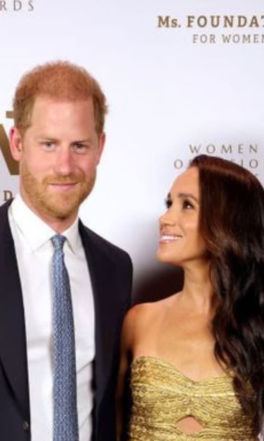 Meghan and Harry's glitzy award night