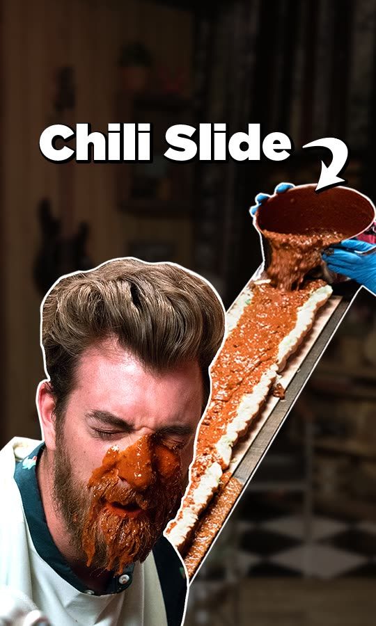 We Made A Chili Slide For The Big Game