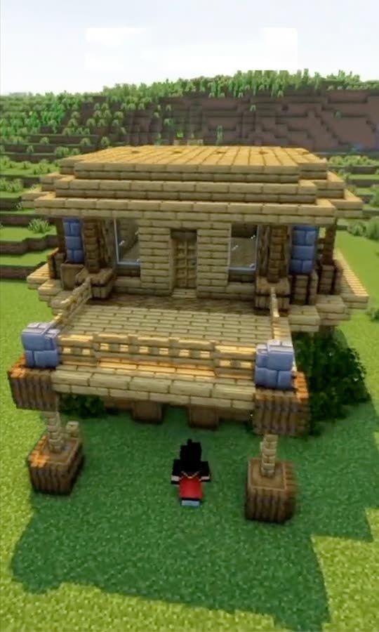 Wooden Mansion Build 🪵