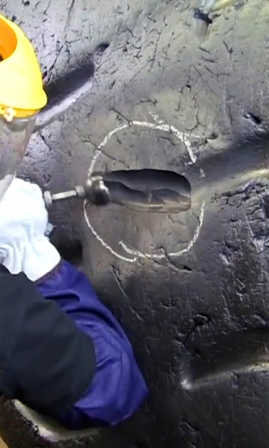 How A Giant Tire Is Repaired