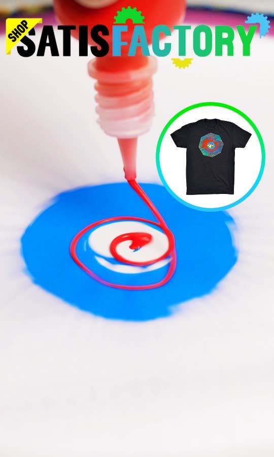 You Need This Throwback Spin Art T-shirt