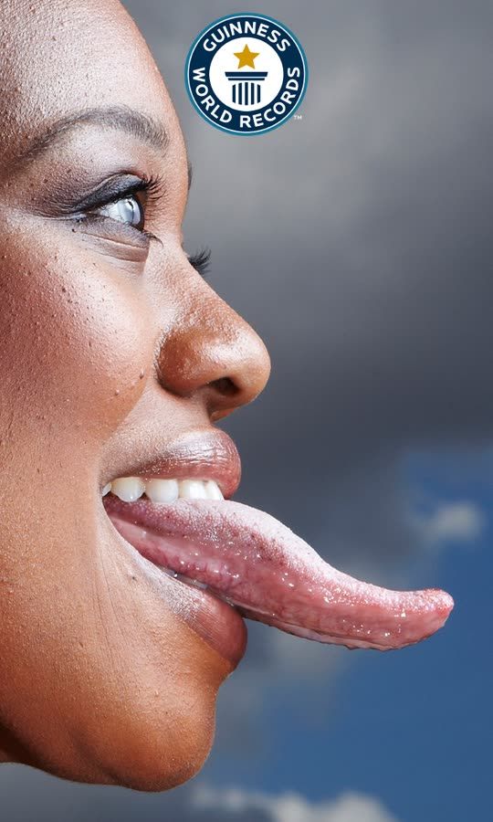 This Woman Has The Longest Tongue