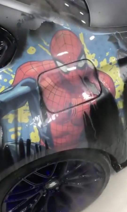 Weirdest Spiderman Car