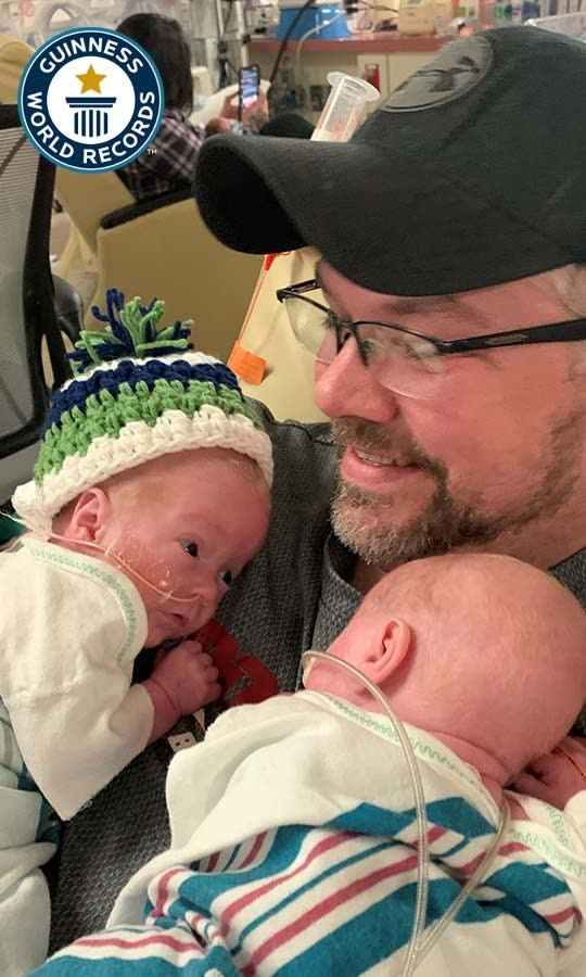 Miracle Triplets Born in Different Decades
