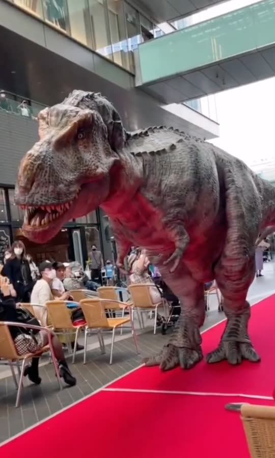 Most Realistic Dinosaur Costume