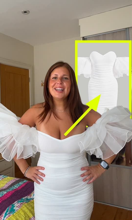 I Tried On Viral Shein Wedding Dresses 👀