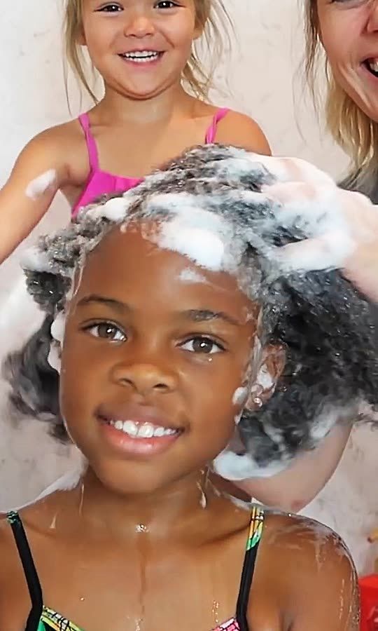 Hair Wash Day Routine For Kids