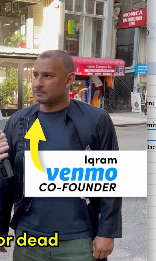 Meet Iqram - Co-Founder of Venmo