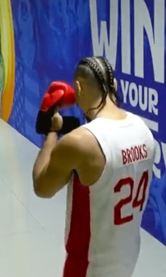 Dillon Brooks Literally Brings Out The Gloves