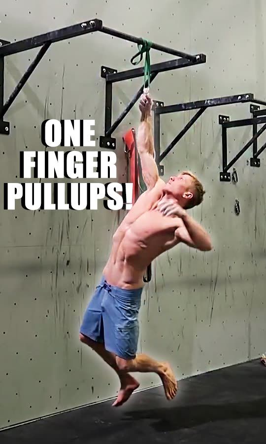 How Many One Finger Pull Ups Can You Do