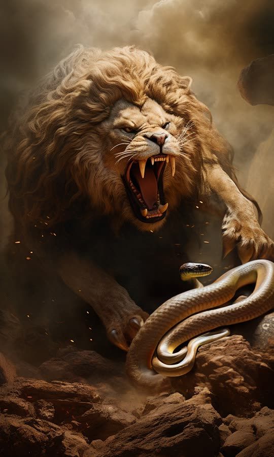 Can This Snake Take Down a Lion?