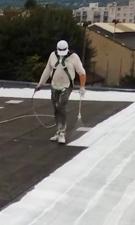 Quel est l'intérêt de peindre les toits en blanc ?
