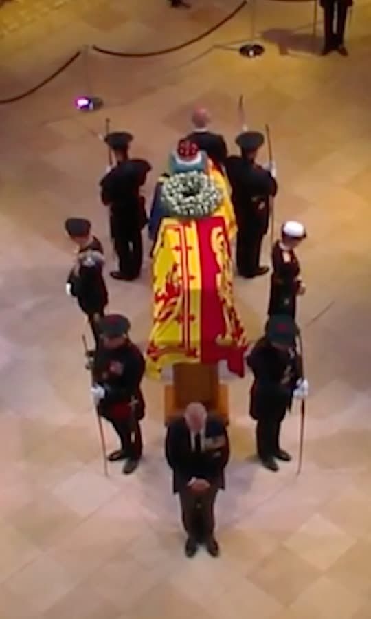 Why Do the Queen’s Children Guard Her Coffin?