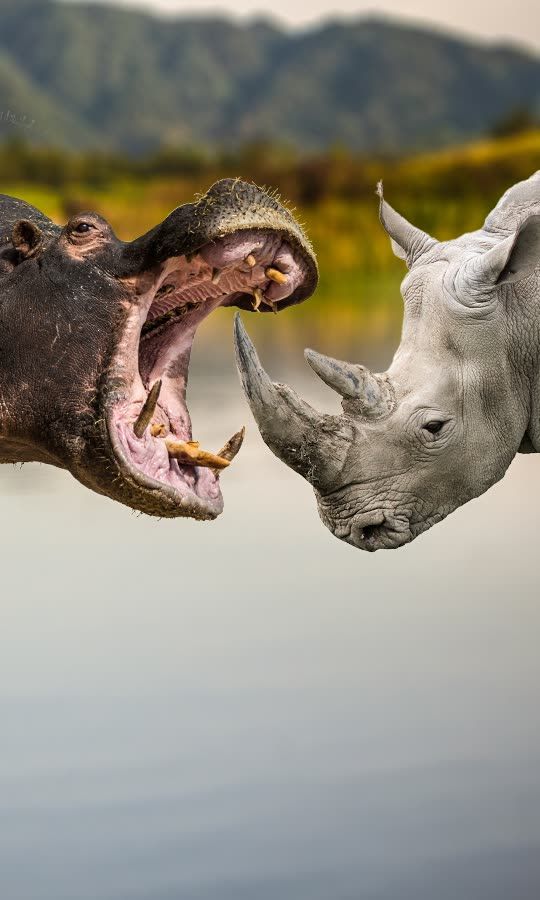 Hippo vs Rhino