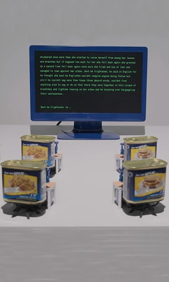 Watch these AI Cans of Spam Create a Novel