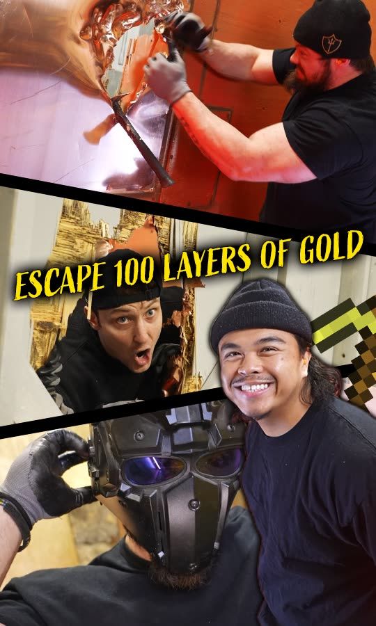 Trapped Inside 100 Layers Of Gold